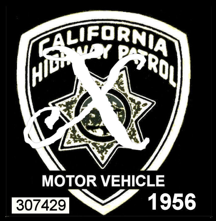 (image for) 1956 California Inspection Sticker